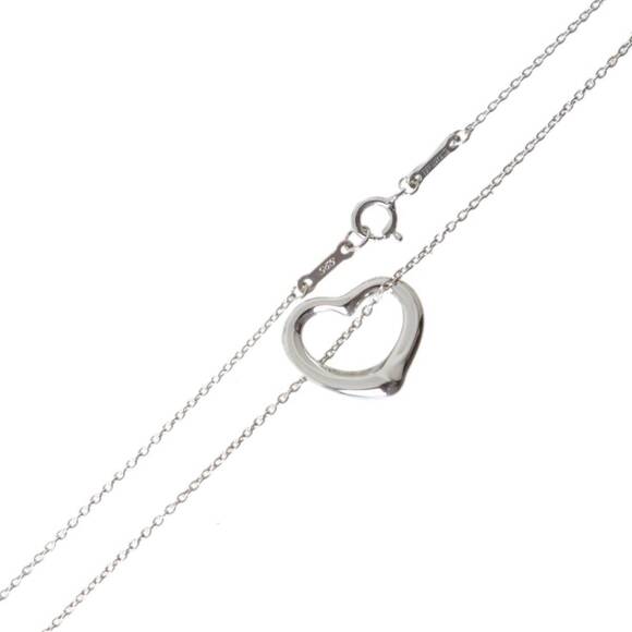 TIFFANY Jewelry - Tiffany & Co. Heart Necklace, Sv925 Sterling Silver, Neck Circumference: Appr...